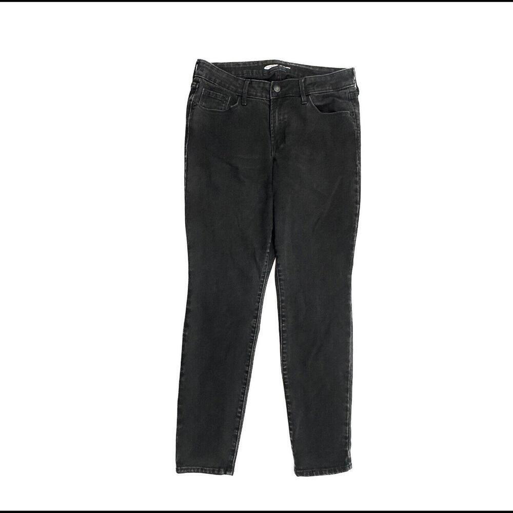 Old Navy Pop Icon skinny Women's size 12 Black Denim Jeans